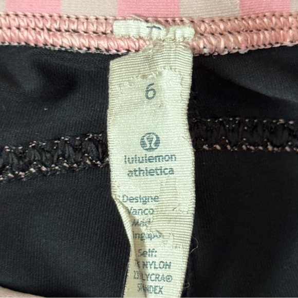 Lululemon Run Pace Crop Leggings Women's Size 6 - Picture 10 of 12